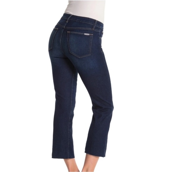 Joe’s High Rise Crop Bootcut Raw Hem Jeans - Picture 2 of 12